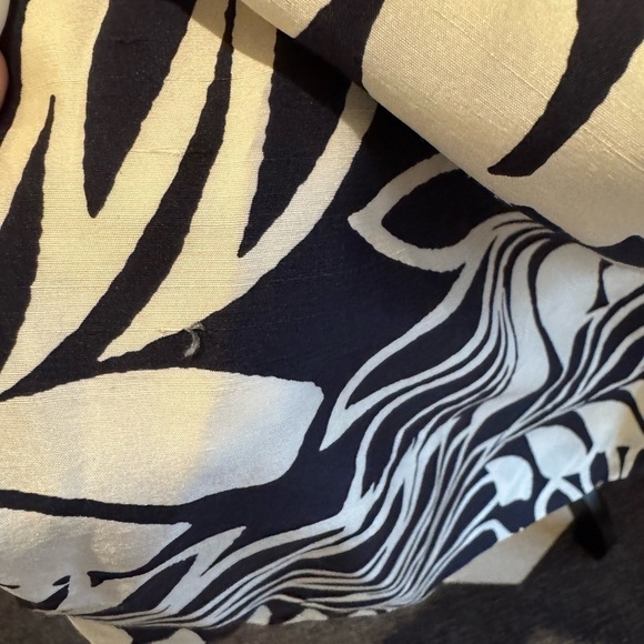 KATE SPADE Black & White Stella Dress Ruffle Collar Size 8 NWT (FLAWED) - Picture 8 of 9